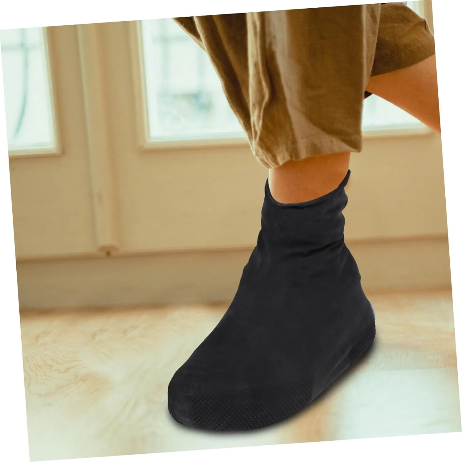 1 Pair Waterproof Shoe Cover Shoes Boot Protector rain Boot Cover Outdoor Accessory Elastic Boot Cover