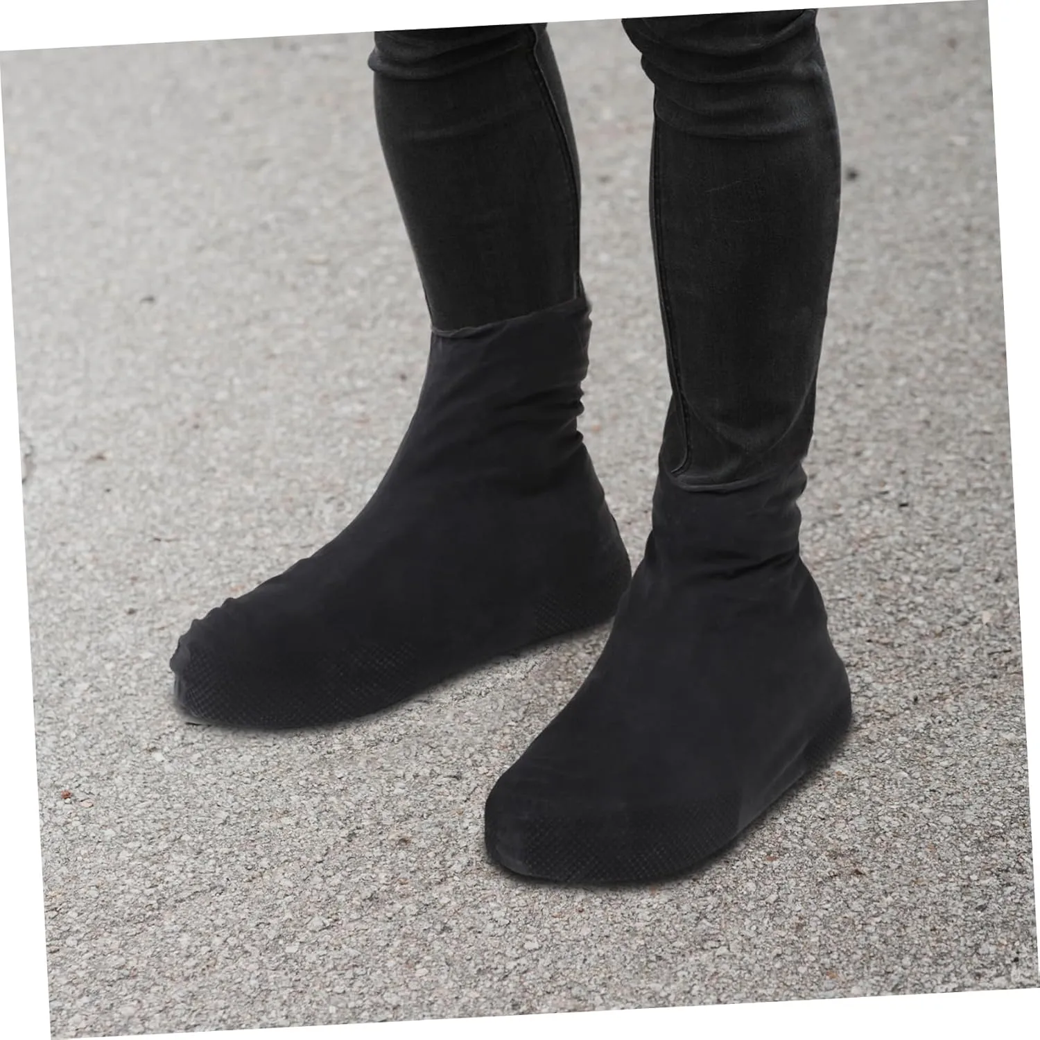 1 Pair Waterproof Shoe Cover Shoes Boot Protector rain Boot Cover Outdoor Accessory Elastic Boot Cover