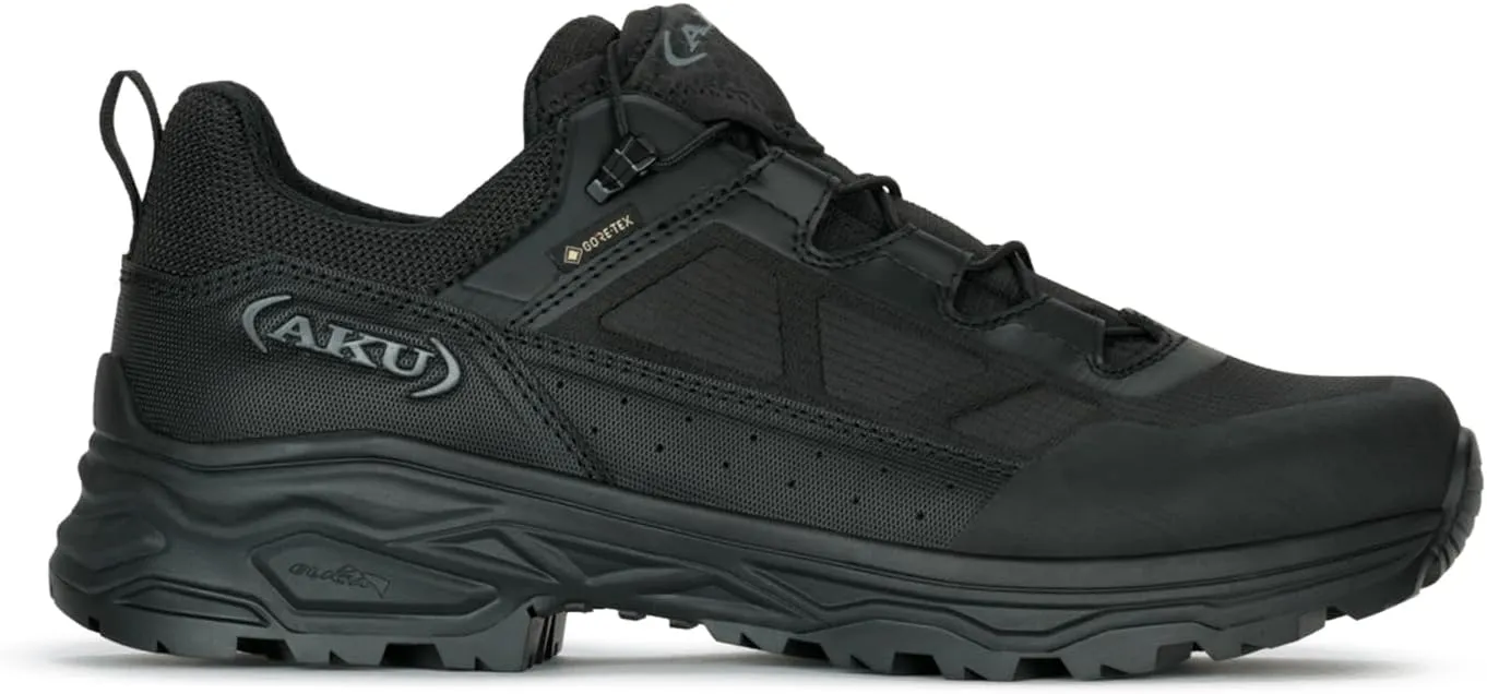 AKU Men's Sentinel Low GTX Tactical Durable Breathable High-Traction Laced Combat Boots, Textile Upper with Rubber Protection