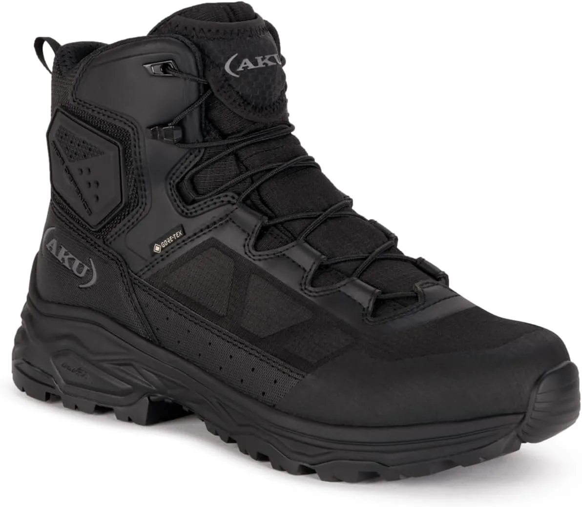 AKU Men's Sentinel Mid GTX Tactical High-Traction Durable Breathable Laced Combat Boots, Textile Upper with Rubber Protection