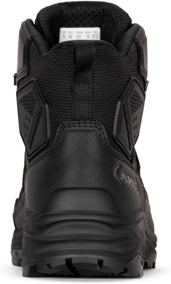 AKU Men's Sentinel Mid GTX Tactical High-Traction Durable Breathable Laced Combat Boots, Textile Upper with Rubber Protection