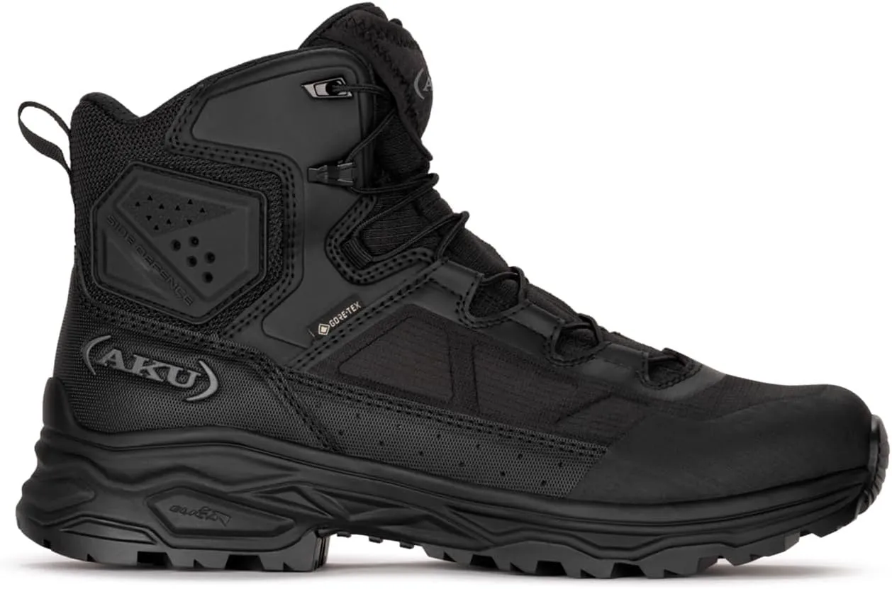 AKU Men's Sentinel Mid GTX Tactical High-Traction Durable Breathable Laced Combat Boots, Textile Upper with Rubber Protection