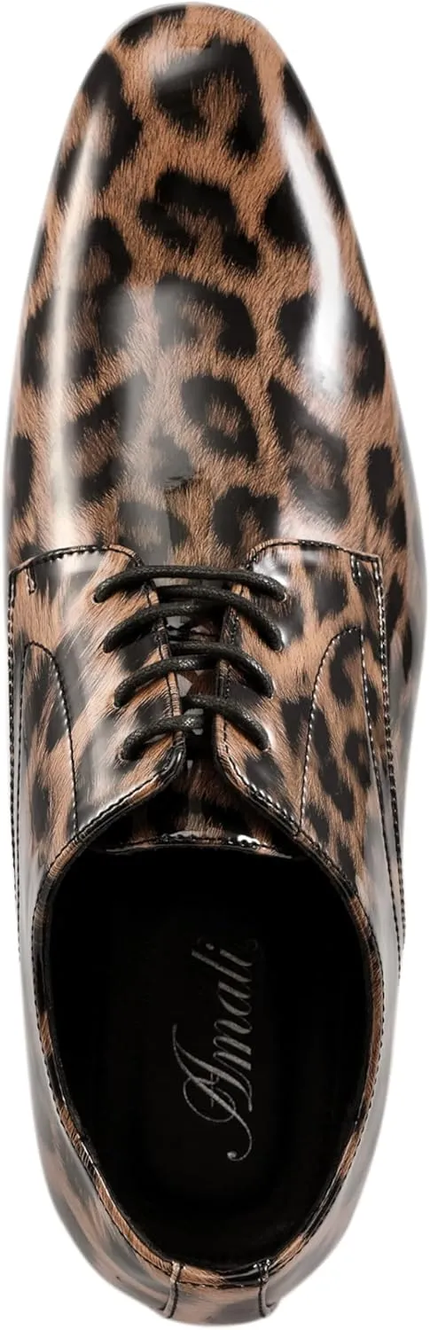 Amali Patent Tuxedo Loafer Men??s Slip-On Dress Shoes for Men Formal Loafers Mens Smoking Slippers