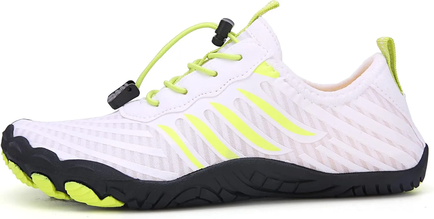 Barefoot for Women Men Breathable & Non-Slip Athletic Wide Toe Water Shoes Aqua Shoes for Beach Swimming Hiking Boating Sailing
