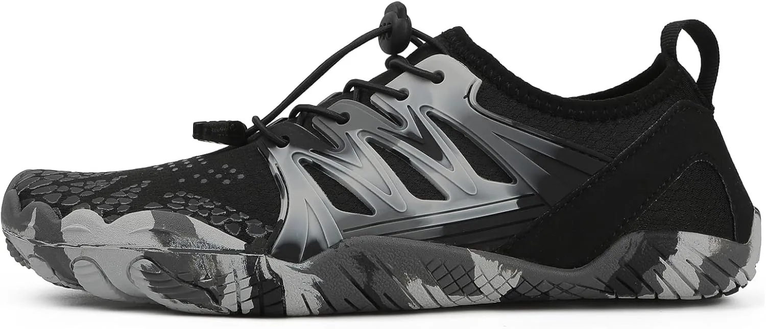 Barefoot for Women Men Breathable & Non-Slip Athletic Wide Toe Water Shoes Aqua Shoes for Beach Swimming Hiking Boating Sailing