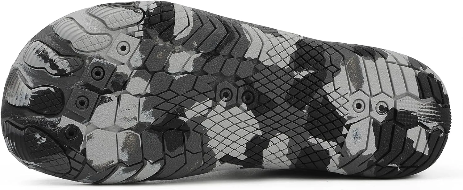 Barefoot for Women Men Breathable & Non-Slip Athletic Wide Toe Water Shoes Aqua Shoes for Beach Swimming Hiking Boating Sailing