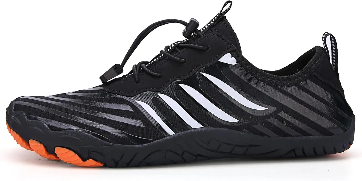 Barefoot for Women Men Breathable & Non-Slip Athletic Wide Toe Water Shoes Aqua Shoes for Beach Swimming Hiking Boating Sailing