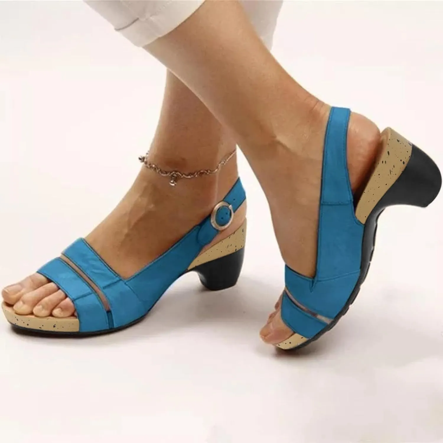 Cathalem Orthopedic Sandals for Women, Libiyi Women's Comfy Orthotic Sandals,Libiyi Women's Breathable Sandals