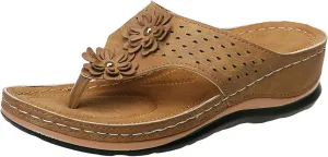 Cathalem Summer Sandals for Women 2024 Arch Support Sandals Flip Flops Comfortable Sandals Casual Orthotic Sandals
