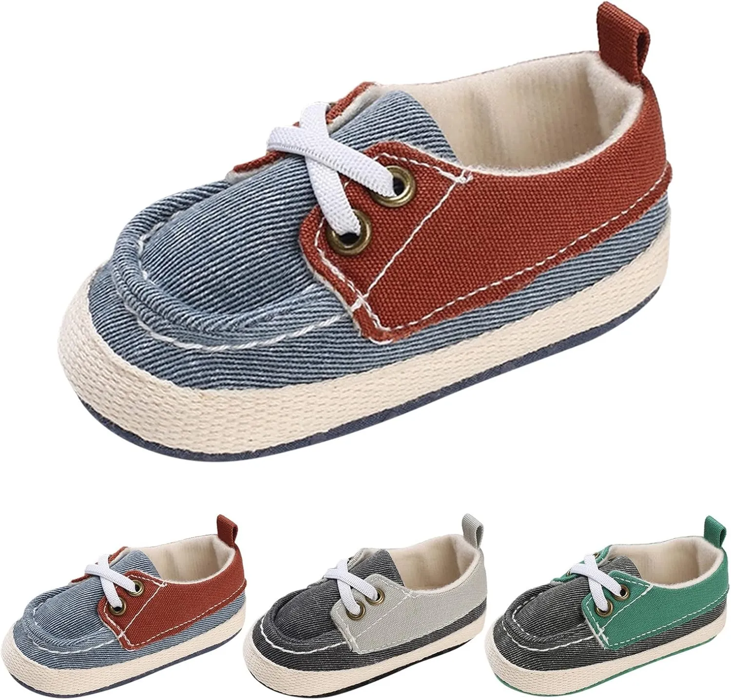 Children Infant Toddler Shoes Spring and Boys and Girls Sports Shoes Flat Bottom Light Baby Walking