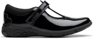Clarks Girl's Relda Gem K, Black, US 11.5