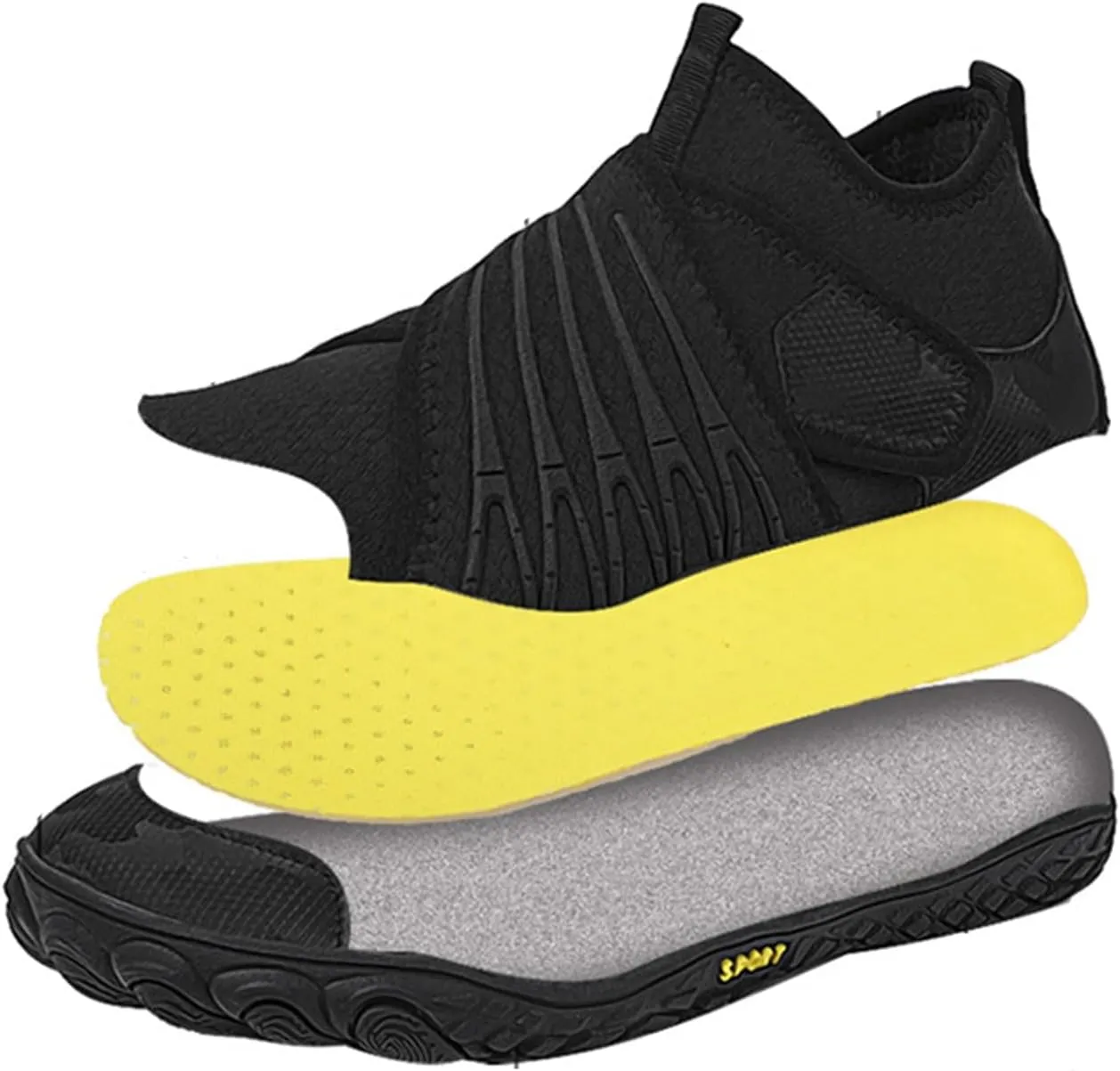 DHAEY Men Women Weightlifting Squat Shoes Wide Toe Lightweight Non Slip Wear Resistance Sole Indoor Gym Fitness Sneakers Deadlift Shoes (Color : Black Camouflage, Size : 13.5 Women/12 Men)