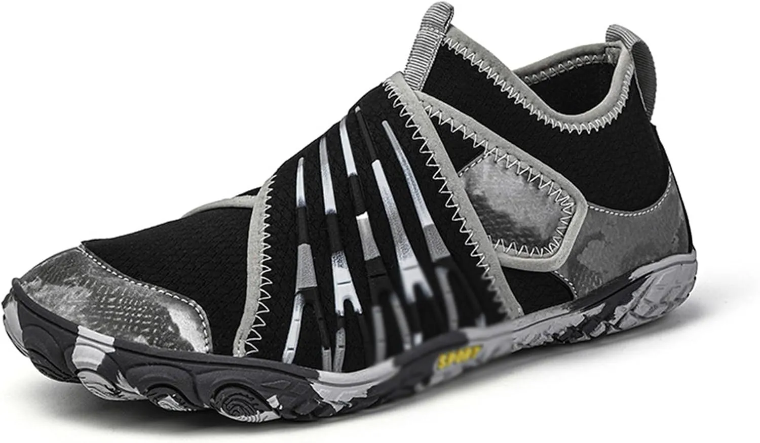 DHAEY Men Women Weightlifting Squat Shoes Wide Toe Lightweight Non Slip Wear Resistance Sole Indoor Gym Fitness Sneakers Deadlift Shoes (Color : Black Camouflage, Size : 13.5 Women/12 Men)