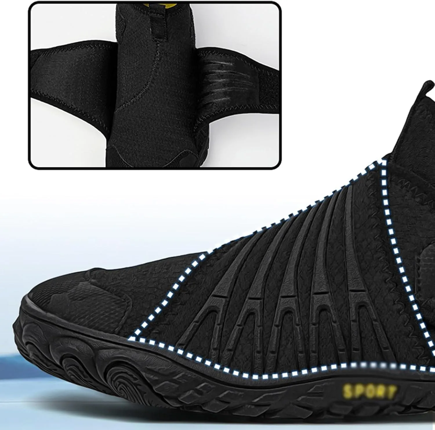DHAEY Men Women Weightlifting Squat Shoes Wide Toe Lightweight Non Slip Wear Resistance Sole Indoor Gym Fitness Sneakers Deadlift Shoes (Color : Black Camouflage, Size : 13.5 Women/12 Men)