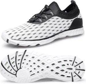 DOUSSPRT Men's Water Shoes Quick Drying Sports Aqua Shoes