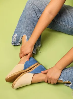 Duotone Espadrilles Beige X Blue