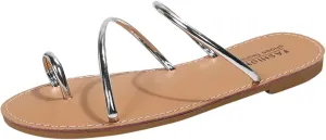 Flat Sandals for Women Open Toe Slingback Shoes Orthopedic Sandals Casual Summer Comfortable Flat Sandals