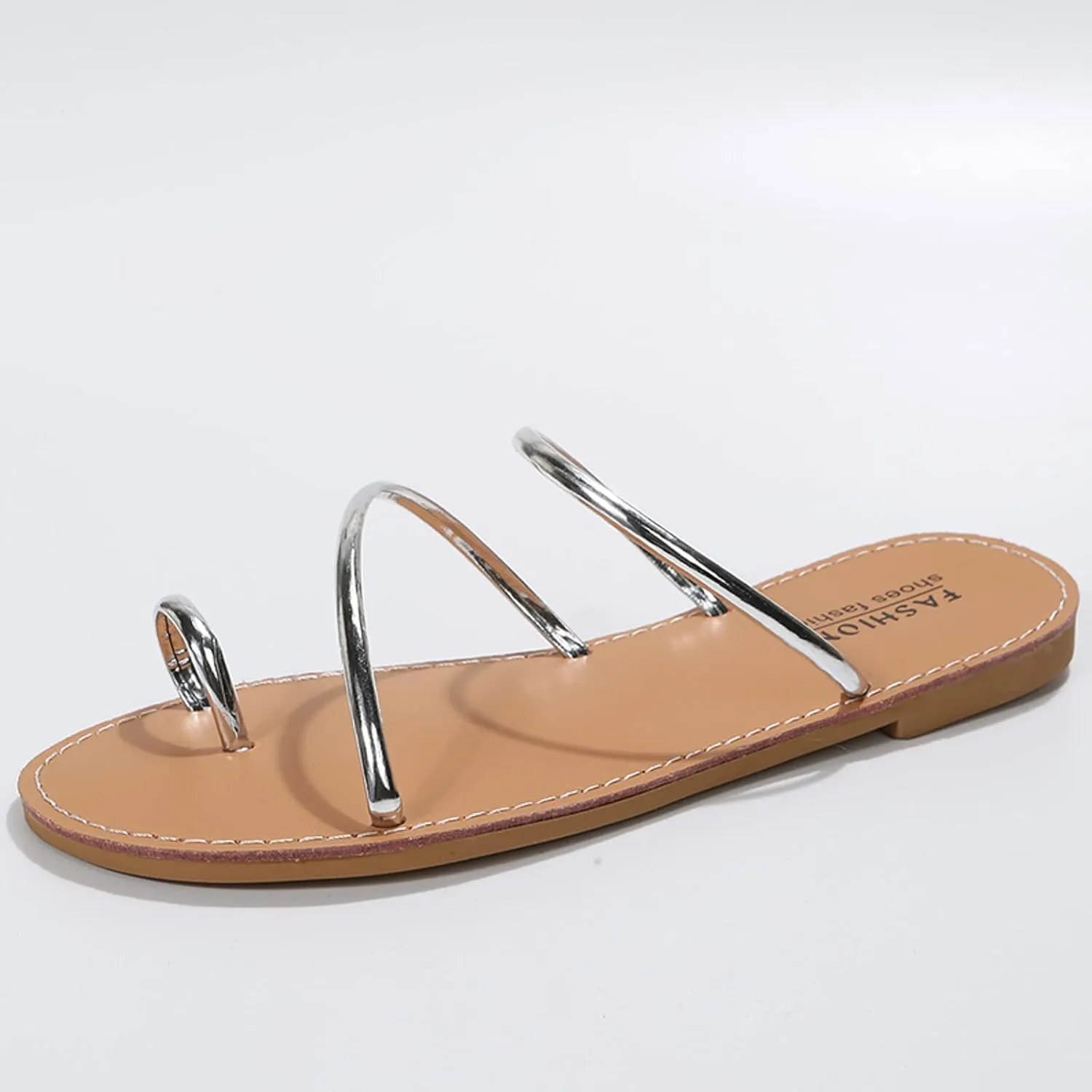 Flat Sandals for Women Open Toe Slingback Shoes Orthopedic Sandals Casual Summer Comfortable Flat Sandals
