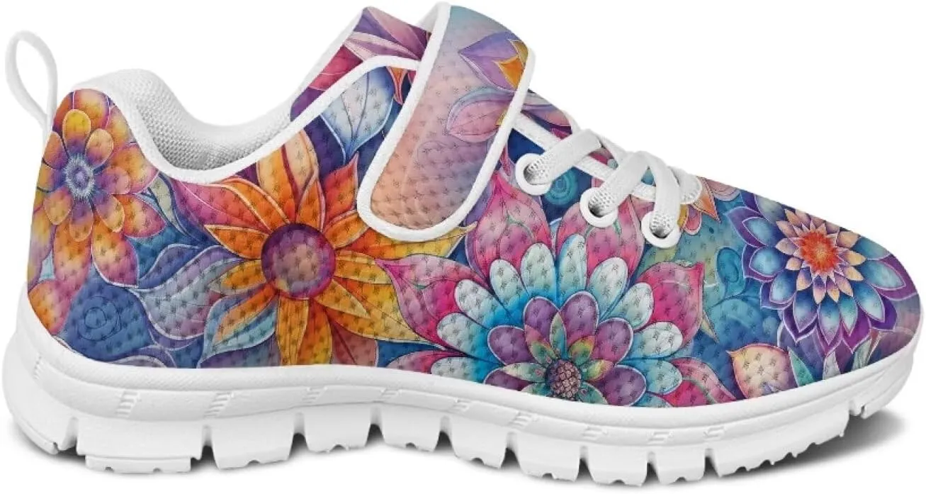 Girls Boys Comfortable Strap Sneakers with One Strap Low Top Slip On Sneaker Wide Barefoot Shoes Comfy Sports Shoes