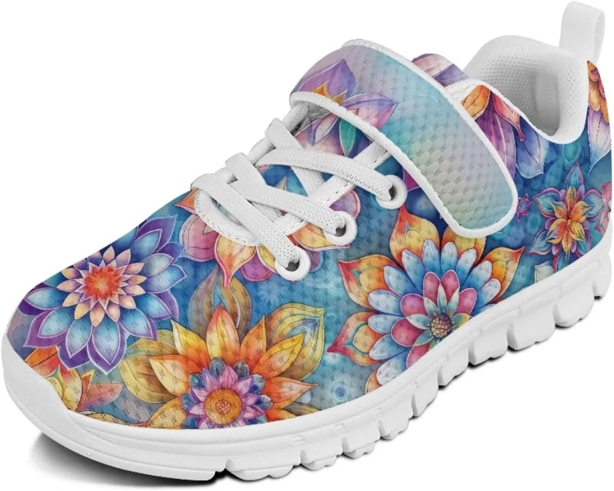 Girls Boys Comfortable Strap Sneakers with One Strap Low Top Slip On Sneaker Wide Barefoot Shoes Comfy Sports Shoes