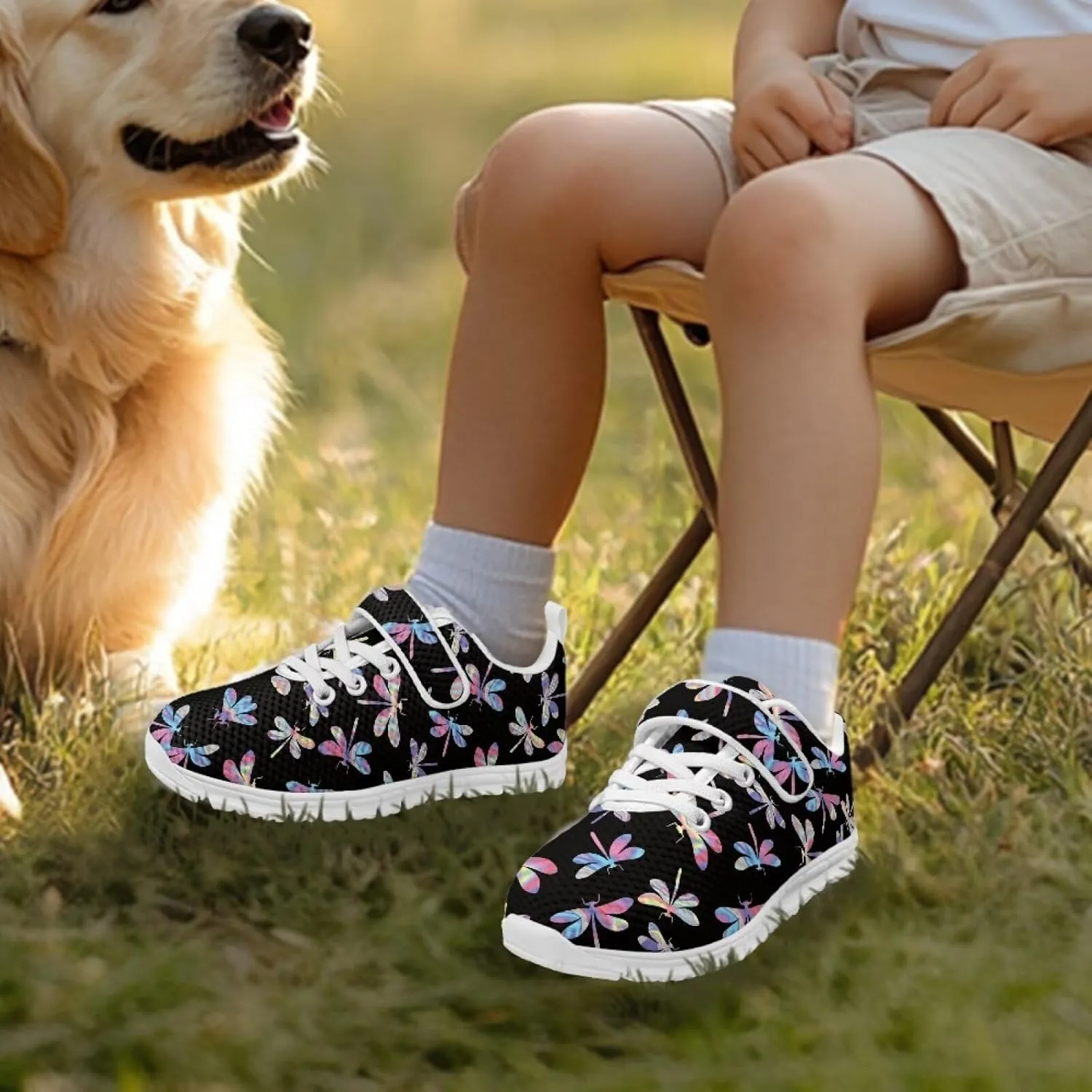 Girls Boys Comfortable Strap Sneakers with One Strap Low Top Slip On Sneaker Wide Barefoot Shoes Comfy Sports Shoes