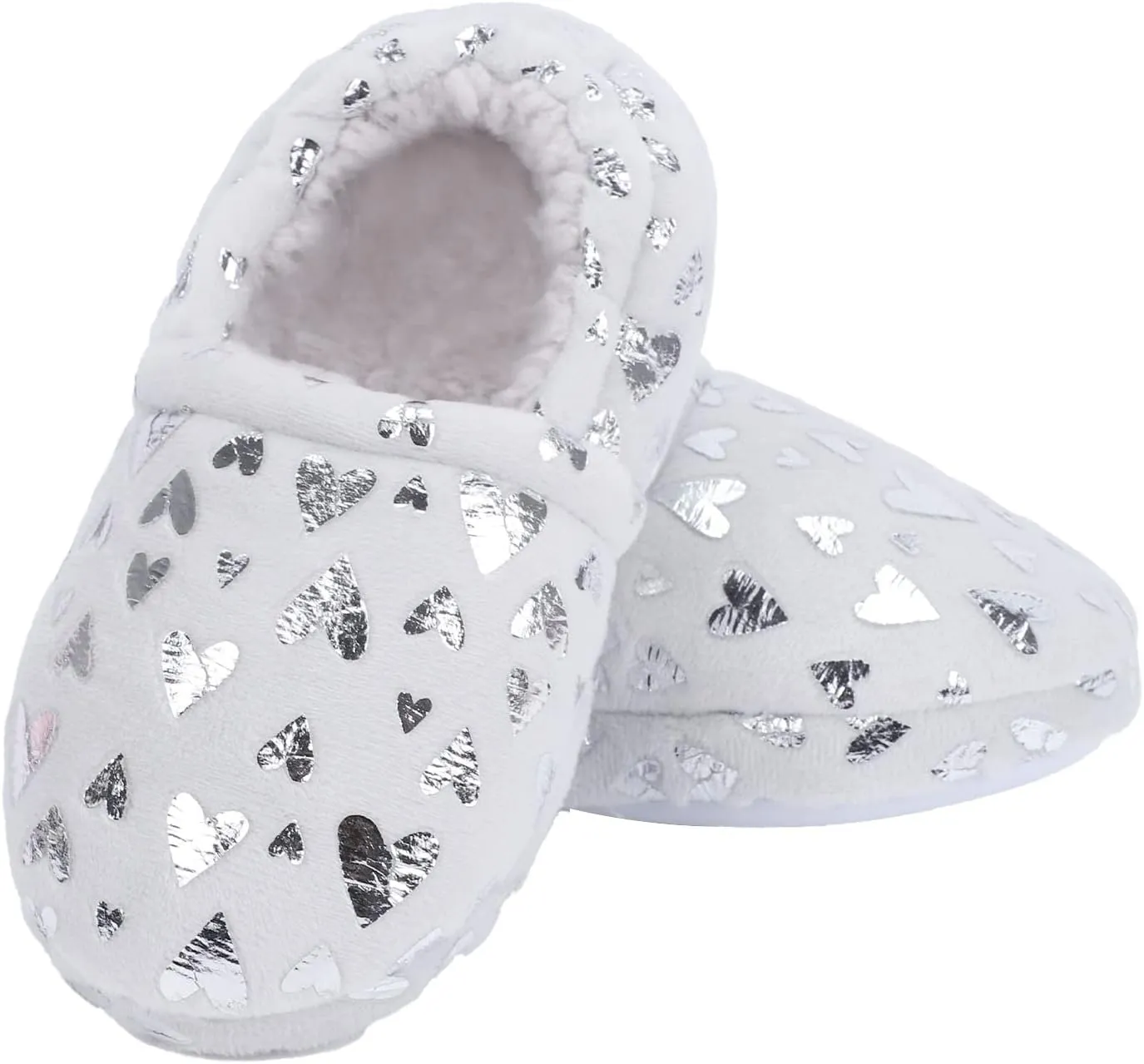 Girls Slippers Mermaid Princess No-Slip Comfy House Slippers Memory Foam House Shoes for Girls Bedroom Indoor Outdoor