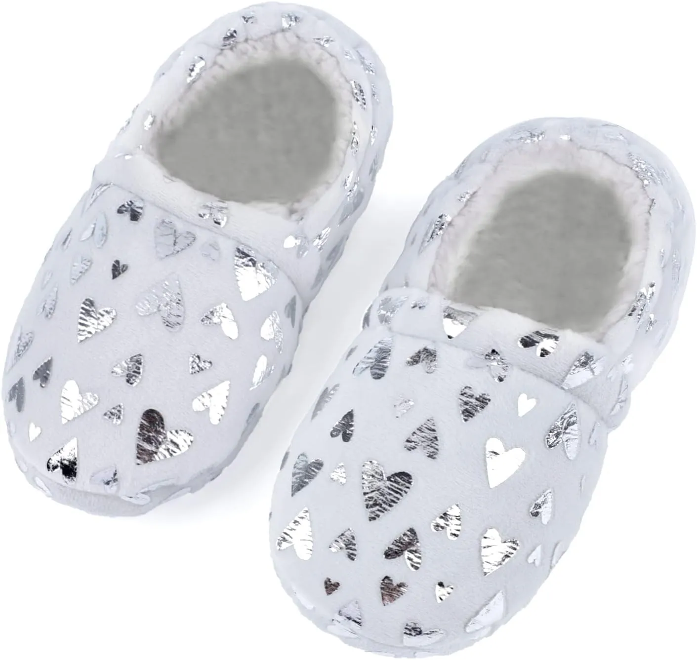 Girls Slippers Mermaid Princess No-Slip Comfy House Slippers Memory Foam House Shoes for Girls Bedroom Indoor Outdoor