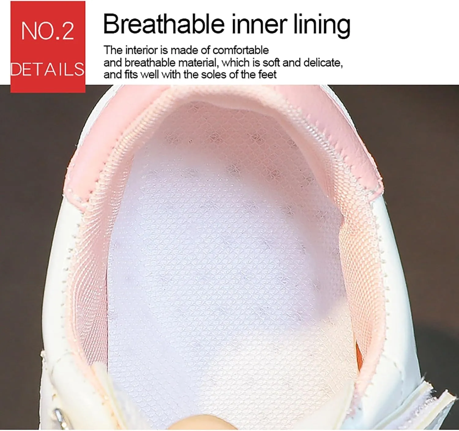 Girls Tennis White Sneakers Toddler Boys ??niform Low Top Breathable Running School Soft Sole Cute Shoes