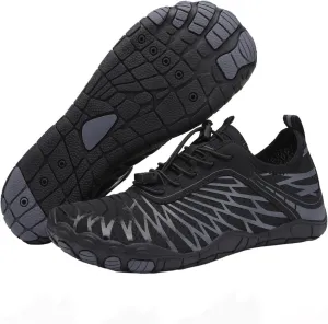 Grounded Footwear for Women Men with Neuropathy, Quick Dry Hike Barefoot Shoes, Comfortable Non-Slip Wide Toe Box Trail Running