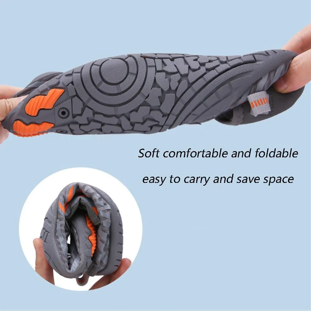 Grounded Footwear for Women Men with Neuropathy, Quick Dry Hike Barefoot Shoes, Comfortable Non-Slip Wide Toe Box Trail Running