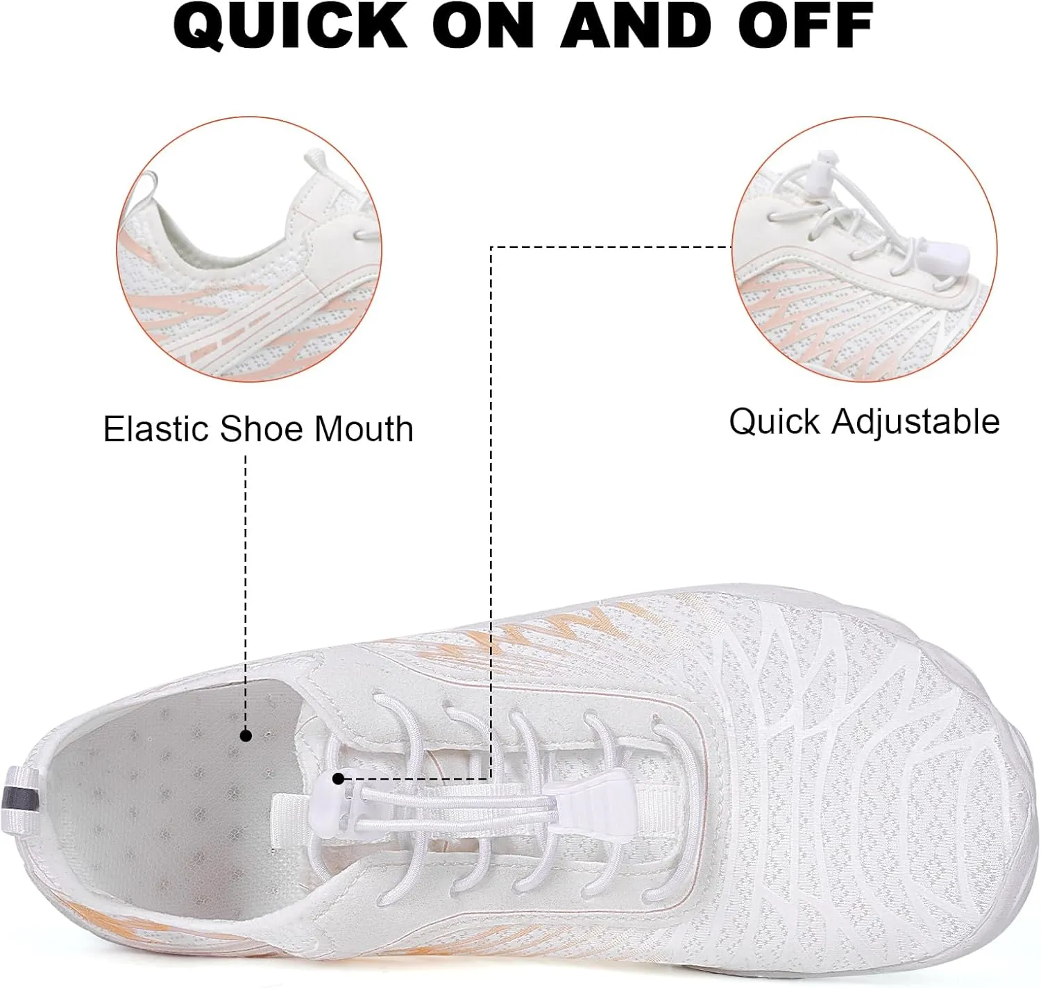 Hike Barefoot Shoes for Women Men 2025Newly Pro Water Shoes Wide Toe Box Grounded Comfort Footwear Breathable Zero Drop Footwear for Beach Pool Aqua Swim Surf Hiking Walking