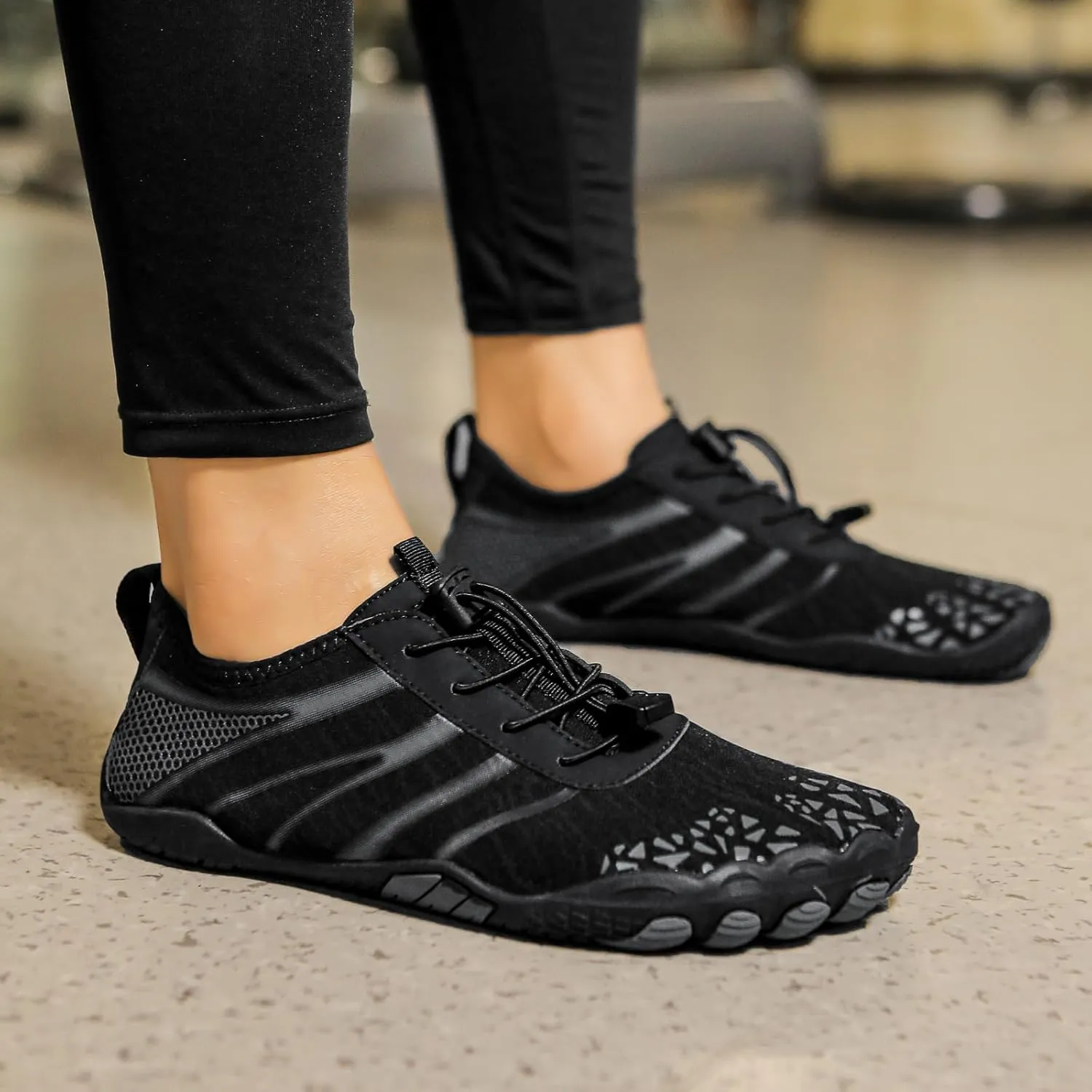 Hike Barefoot Shoes Women Men, Non-Slip Wide Toe Box Quick Dry Footwear, Minimalist Water Shoes Beach Running Walking Sneakers