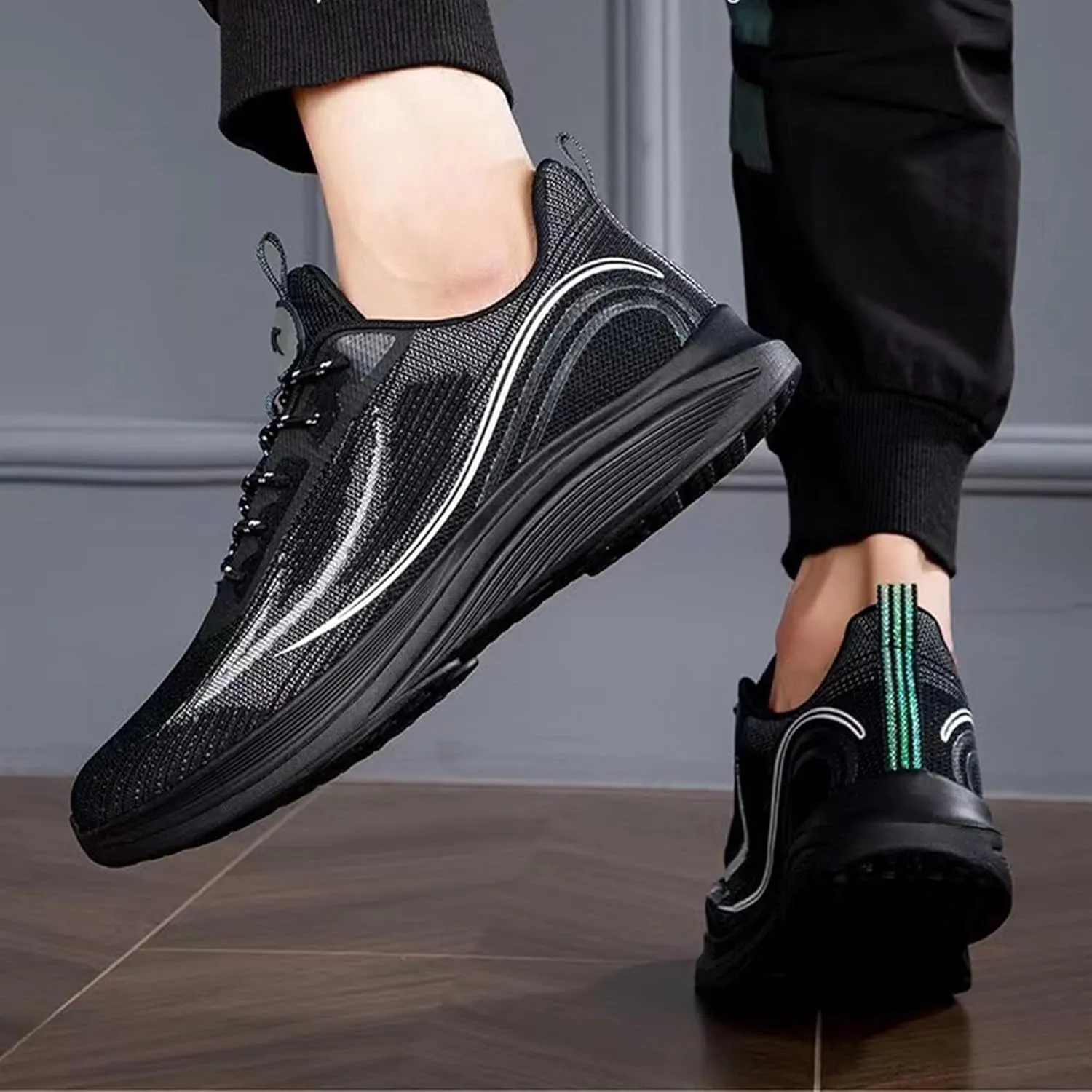 HINDOLA Sneakers for Women Running Shoes Lightweight Casual Walking Shoes Breathable Gym Work Fashion Comfortable Non Slip Shoes