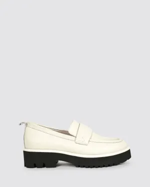 HIPSTER LOAFERS ALMOND LEATHER