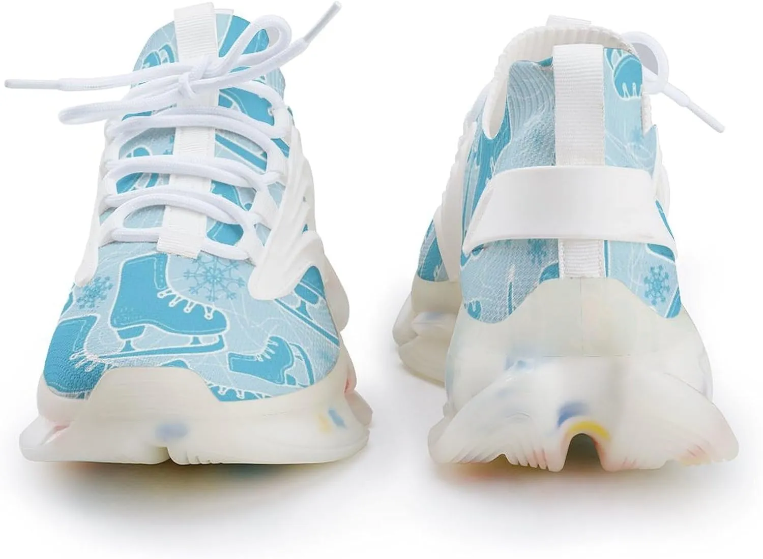Ice-Skate Figure Skating Shoes Men's Running Shoes Lightweight Walking Shoe Breathable Sneaker