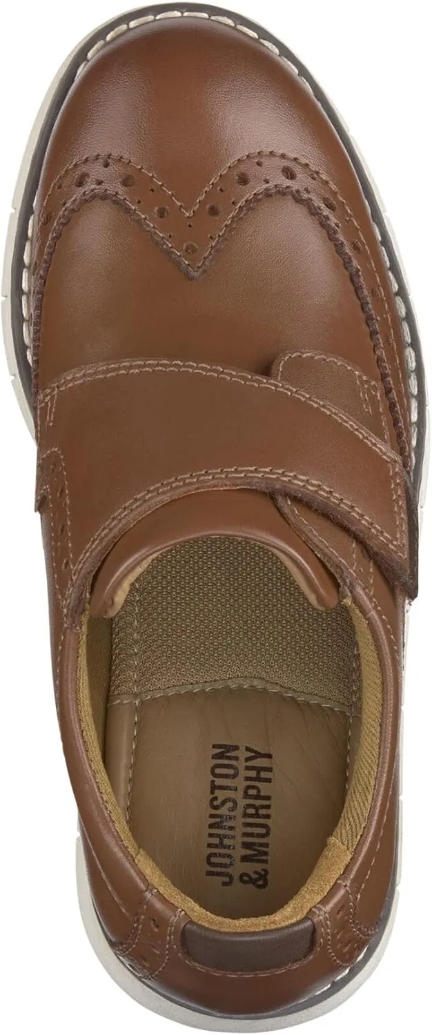 Johnston & Murphy Boy's Little Kid Holden Wingtip Oxford