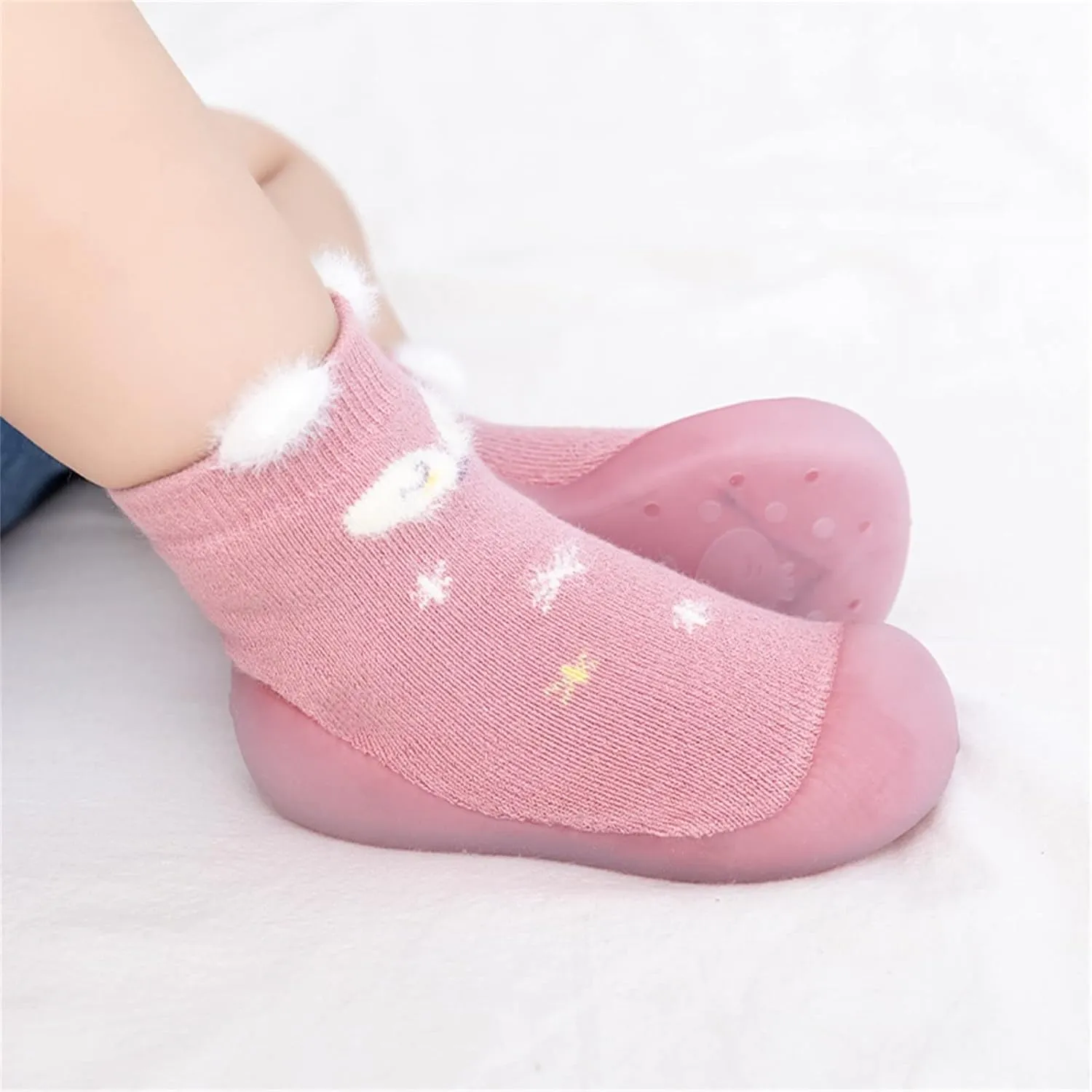 Kids Shoes Girls,Baby Shoes Sock Shoes Non-Slip First Walker Floor Shoes Soft Indoor Kids Shoes 0-3 Years
