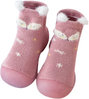 Kids Shoes Girls,Baby Shoes Sock Shoes Non-Slip First Walker Floor Shoes Soft Indoor Kids Shoes 0-3 Years