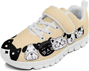Kids Tennis Running Shoes Cute Gym Volleyball Shoes for Teen Girls