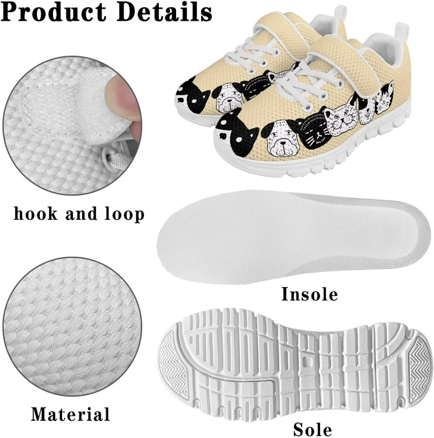 Kids Tennis Running Shoes Cute Gym Volleyball Shoes for Teen Girls