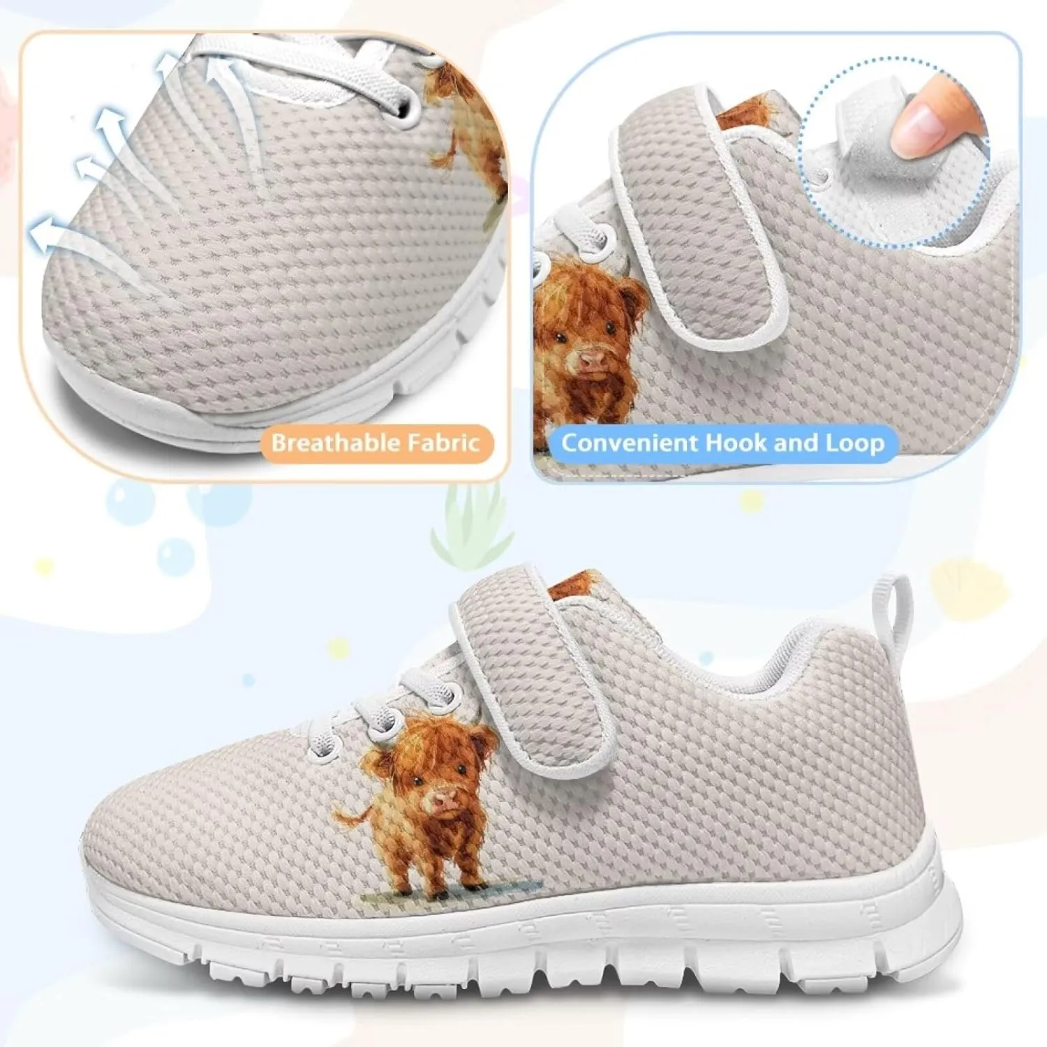 Kids Tennis Running Shoes Cute Gym Volleyball Shoes for Teen Girls