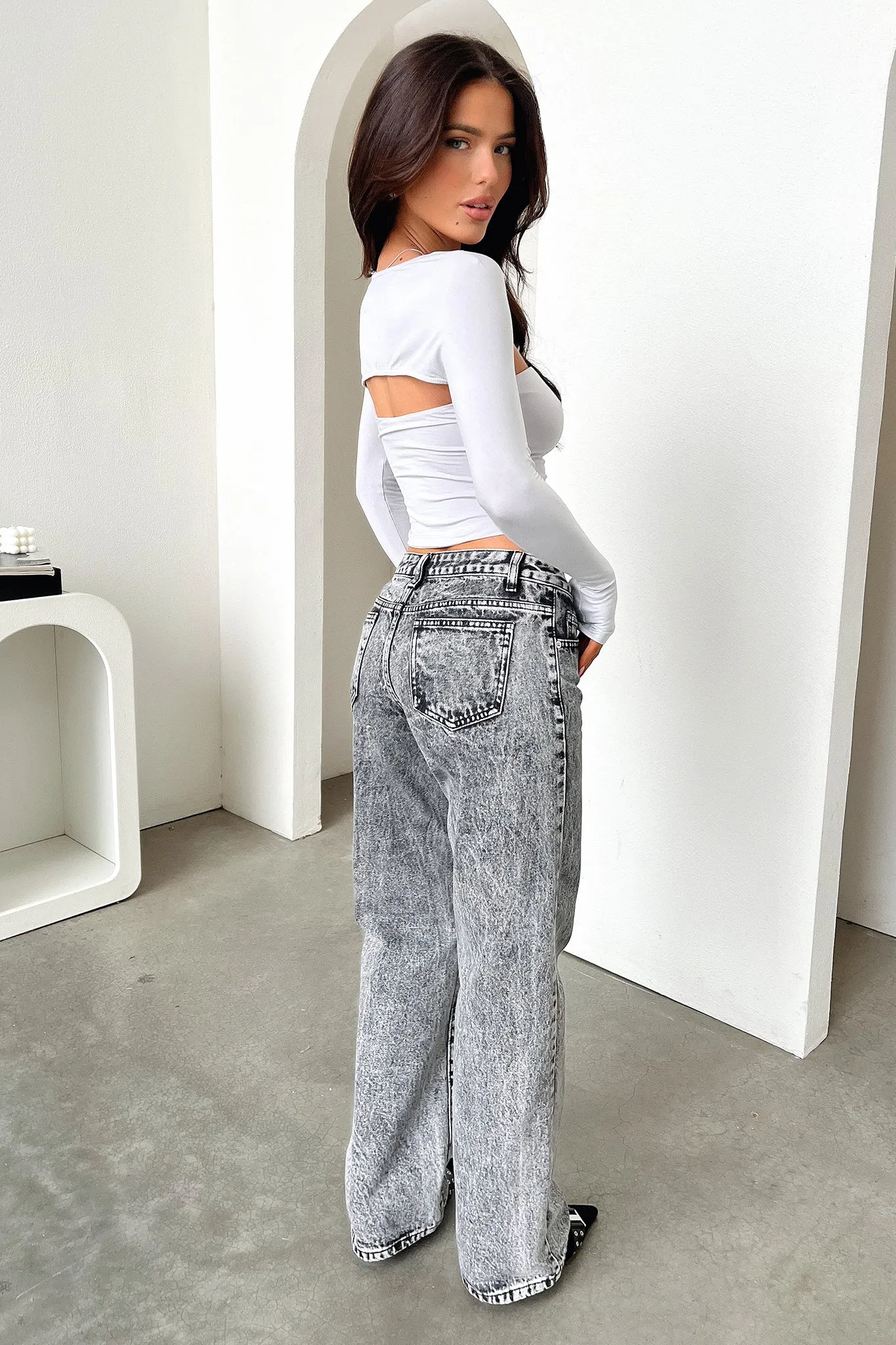 Krystal Top and Bolero - Grey