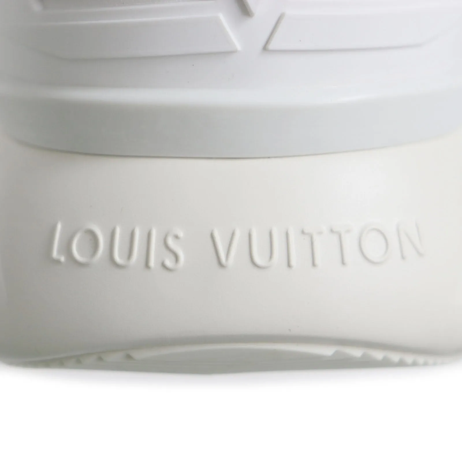 LOUIS VUITTON sneakers Monogram denim White blue Fast Lane Line Monogram 7