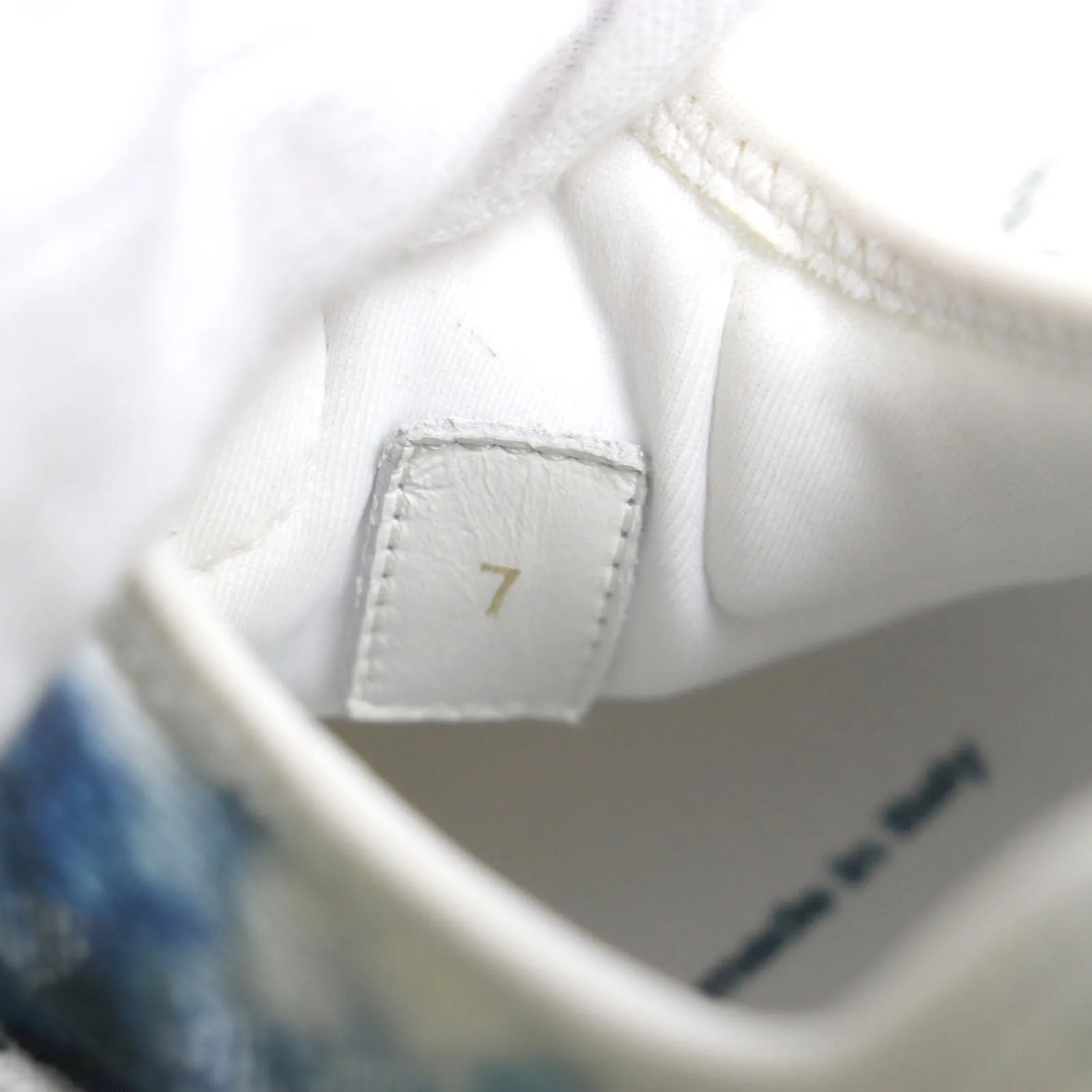 LOUIS VUITTON sneakers Monogram denim White blue Fast Lane Line Monogram 7