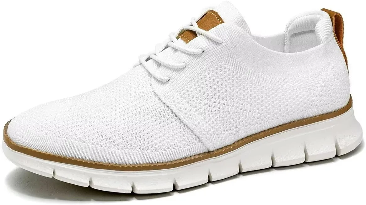 Mens Casual Dress Shoes Fashion Mesh Oxfords Business Walking Work Sneakers Comfortable Lightweight