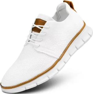 Mens Casual Dress Shoes Fashion Mesh Oxfords Business Walking Work Sneakers Comfortable Lightweight
