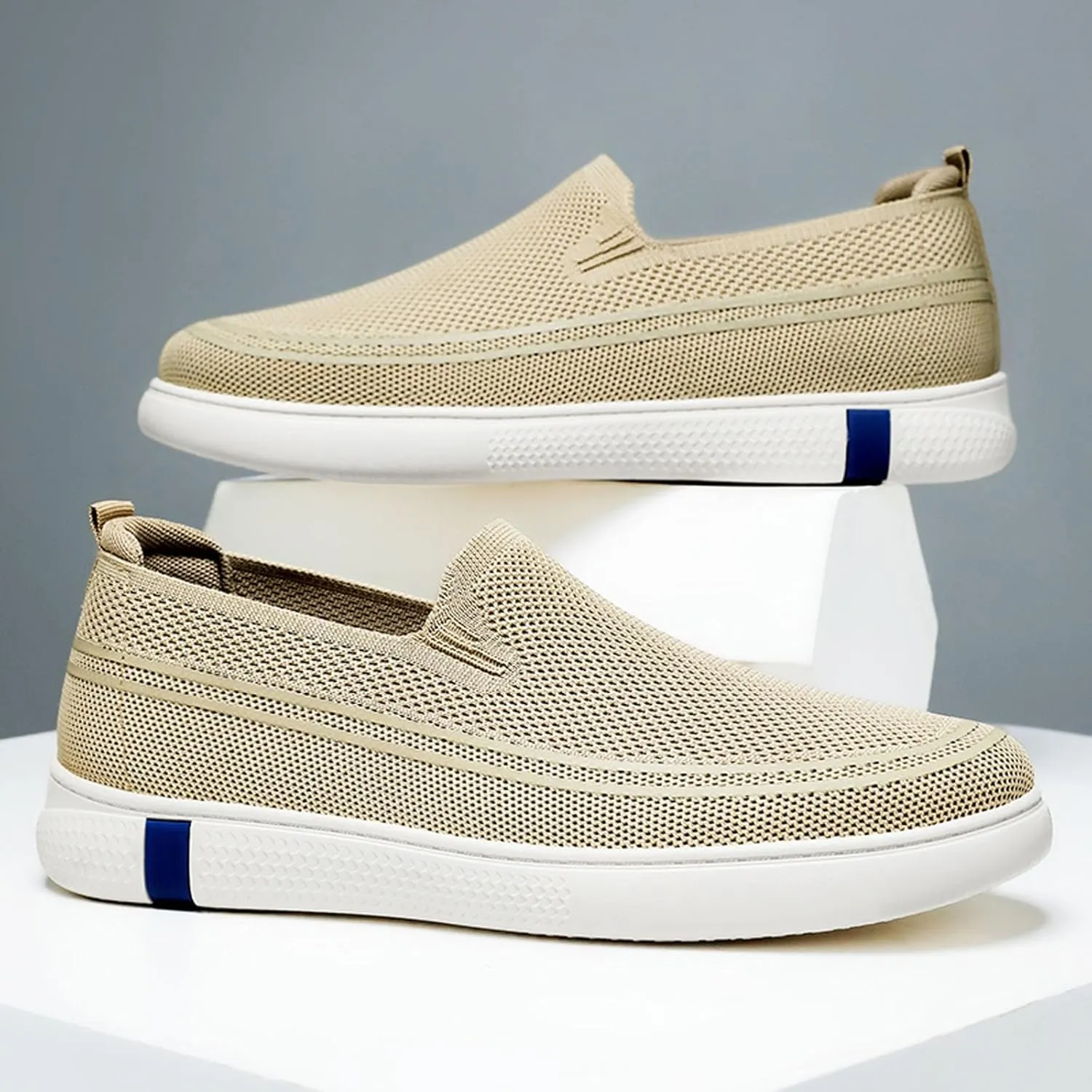 Men's Casual Summer Breathable Comfortable Fashion Sneakers Lightweight Walking Shoes for Daily Wear Travel