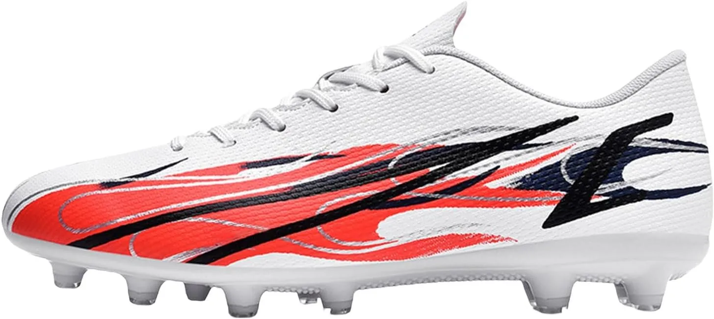 Men??s Soccer Cleats Football Boots ??rofessional Training ??urf Outdoor Sports Athletic Sneaker for Big Boy's/Kids