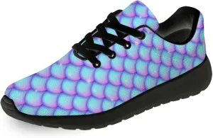 Mermaid Skin Print Shoes Lightweight Comfort Running Tennis Walking Sneakers Gifts for Girls Girlfriend