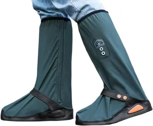 MiOYOOW Rain Shoe Cover, Waterproof Rain Boot Reusable Non-Slip Shoe Covers with Breathable Hole for Men Women Rainy Day Cycling Hiking Outdoor